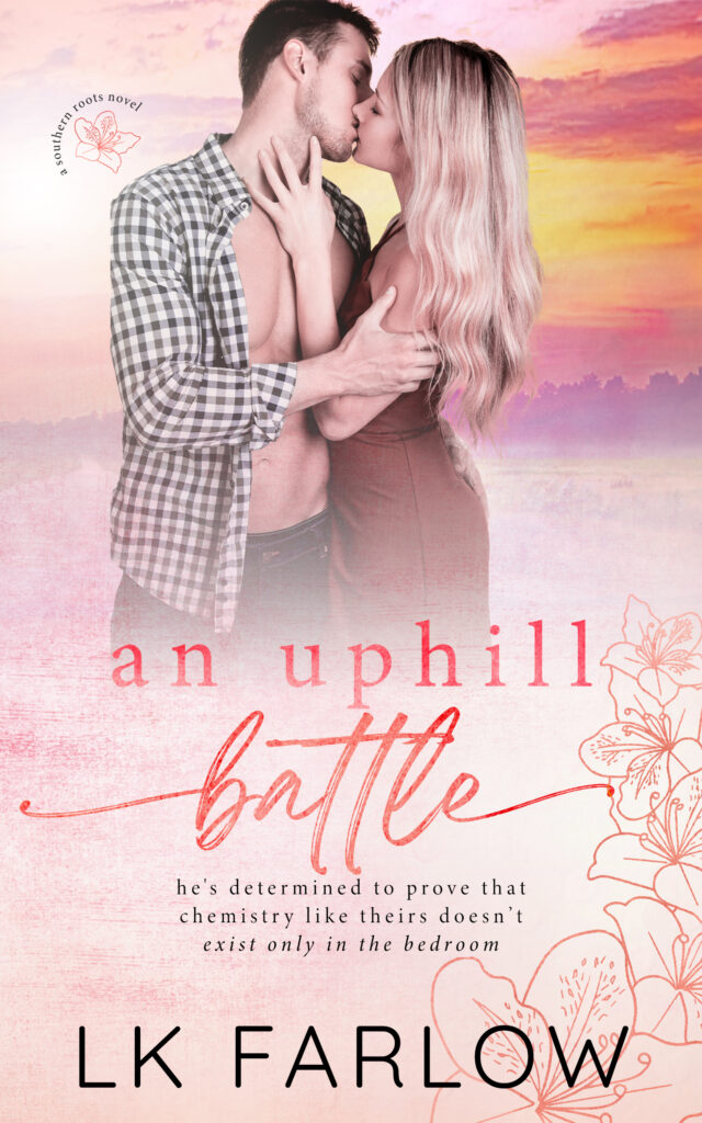 book cover for An Uphill Battle by LK Farlow
